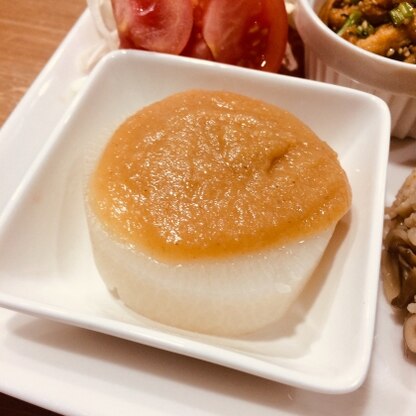 出汁が大根にしみていて、美味しく出来ました！レシピありがとうございます^_^